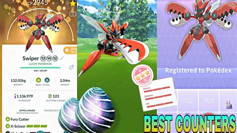 Scizor Best moveset in Pokémon GO.